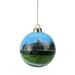 The Holiday Aisle® San Francisco Golden Gate Bridge & Lighthouse Christmas Ball Ornament 3.25" (82mm) Glass in Blue/Brown/Green | Wayfair
