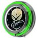 Trademark Global Guinness Smiling Pint Neon 14.5" Wall Clock Glass in Gray | 14.5 H x 14.5 W x 3 D in | Wayfair GN1400-PNT