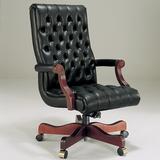 Triune Business Furniture Elastic Webbing Executive Chair Upholstered in Brown | 45 H x 26 W x 29 D in | Wayfair