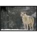 East Urban Home 'Timber Wolf Female Portrait' Framed Photographic Print on Canvas in Gray | 12 H x 18 W x 1.5 D in | Wayfair URBH5383 38225916