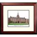 Campus Images Alumnus Lithograph Framed Photographic Print Paper in Black/Red | 16 H x 18 W x 1.5 D in | Wayfair CA923R