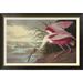 Global Gallery Roseate Spoonbill by John James Audubon - Picture Frame Graphic Art Print on Canvas Canvas, in Black | Wayfair GCF-197753-36-190