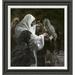 Global Gallery 'He That Has Seen Me, Has Seen the Father' by James Tissot Framed Painting Print Canvas, Cotton in Black | 28 H x 26.28 W in | Wayfair