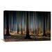 Global Gallery 'Mystic Wood' by Carsten Meyerdierks Photographic Print on Wrapped Canvas in Black/Green/Yellow | 20.1 H x 30 W x 1.5 D in | Wayfair