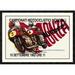 Global Gallery 'World Motorcycle Championship - 1963' Framed Vintage Advertisement Paper in Black/Red | 30 H x 42 W x 1.5 D in | Wayfair