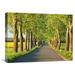 Global Gallery 'Lime Tree Alley, Mecklenburg Lake District, Germany' by Frank Krahmer Photographic Print on Wrapped Canvas in Green | Wayfair