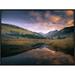 Global Gallery Ragged Peak & Chair Mountain Reflected in Lake, Raggeds Wilderness | 18 H x 24 W x 1.5 D in | Wayfair GCF-452060-1824-175