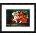 Global Gallery 'Je ne fume que Le Nil, 1912' by Leonetto Cappiello Framed Graphic Art Paper in Black | 20 H x 24 W x 1.5 D in | Wayfair