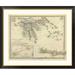 Global Gallery Ancient Greece, Southern, 1829 Framed Graphic Art Paper in Gray | 39 H x 46 W x 1.5 D in | Wayfair DPF-295247-36-296