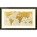 Global Gallery Geo I by Joannoo Framed Graphic Art Paper in Gray | 28 H x 46 W x 1.5 D in | Wayfair DPF-460893-1836-296