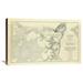 Global Gallery Civil War - Official Plan of The Siege of Yorktown Virginia, 1862 by Henry L. Abbot Graphic Art on Wrapped Canvas in Gray | Wayfair