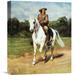 Global Gallery 'Col. William F. Cody (Buffalo Bill)' by Rosa Bonheur Painting Print on Wrapped Canvas Canvas | 30 H x 24.9 W x 1.5 D in | Wayfair