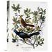 Global Gallery 'Boat Tailed Grackle Male & Female' by John James Audubon Painting Print on Wrapped Canvas Canvas | 16 H x 12.2 W x 1.5 D in | Wayfair