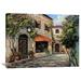 Global Gallery 'Restaurant Catherine' by Vladimir Painting Print on Wrapped Canvas Metal in Brown/Gray/Green | 30 H x 40 W x 1.5 D in | Wayfair