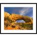 Global Gallery 'Wilson Arch w/ A Span of 91 Feet & Height of 46 Feet, Made of Entrada Sandstone | 28 H x 34 W x 1.5 D in | Wayfair