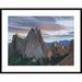 Global Gallery 'Gray Rock & South Gateway Rock, Garden of the Gods, Colorado' Framed Photographic Print Paper in Brown | Wayfair