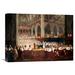 Global Gallery 'The Coronation of Queen Victoria' by Edmund Thomas Parris Painting Print on Wrapped Canvas in Brown/Red | Wayfair GCS-268363-22-142