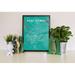 Wrought Studio™ 'Fort Worth City Map' Graphic Art Print Poster in Green Paper in White | 36 H x 24 W x 0.05 D in | Wayfair VRKG7486 43630000