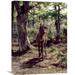 Global Gallery 'Stag on Alert, in ed Clearing' by Rosa Bonheur Painting Print on Wrapped Canvas in Brown/Green/Yellow | Wayfair GCS-276772-22-142