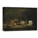 Global Gallery 'The Jar of Olives' by Jean-Baptiste-Simeon Chardin Painting Print on Wrapped Canvas in Brown/Red | 11.44 H x 16 W x 1.5 D in | Wayfair