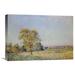 Global Gallery 'A Summer's Day' by Alfred Sisley Painting Print on Wrapped Canvas in White | 25.09 H x 36 W x 1.5 D in | Wayfair GCS-265545-36-142