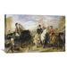 Global Gallery 'Queen Victoria & the Duke of Wellington' by Sir Edwin Landseer Painting Print on Wrapped Canvas in Brown | Wayfair
