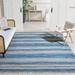 Blue 144 x 108 x 0.25 in Area Rug - Wrought Studio™ Shinn Handwoven Cotton Ivory/Area Rug Cotton | 144 H x 108 W x 0.25 D in | Wayfair