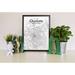 Wrought Studio™ 'Charlotte City Map' Graphic Art Print Poster in Paper in White | 17 H x 11 W x 0.05 D in | Wayfair VRKG7585 43631059