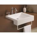 Cheviot Products Pacific White Vitreous China Rectangular Vessel Bathroom Sink | 4.5 H x 19.25 W x 15.75 D in | Wayfair 1649-WH