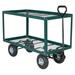 Vestil 300 lbs Two Shelf Landscape Utility Cart Metal in Green | 51 H x 24 W x 36 D in | Wayfair LSC-2448-SC