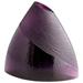 Cyan Design Amethyst Purple Glass Table Vase Glass in Indigo | 10.75 H x 11 W x 5.25 D in | Wayfair 7336
