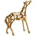 Cyan Design Plaudits Horse Figurine Metal in Yellow | 9.25 H x 8.25 W x 3 D in | Wayfair 09100