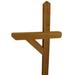 Wilray Designs 81" H In-Ground Decorative Post Wood in Brown | 81 H x 4 W x 8 D in | Wayfair #400