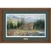 Wild Wings Down from the High Country by Ron Van Gilder Framed Painting Print Paper in Brown/Green | 28.25 H x 39.5 W x 2 D in | Wayfair F913140066