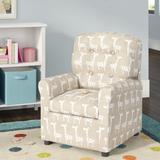 Harriet Bee Brizio Button Tufted Cotton Chair in Brown | 29 H x 25 W x 23 D in | Wayfair VVRE3909 42728687