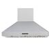Windster 36" 780 CFM Ducted Island Range Hood in Stainless Steel in Gray | 43.75 H x 36 W x 24 D in | Wayfair RA-7636SS