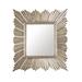 Worlds Away Raymond Eclectic Accent Mirror Metal in Yellow | 45.5 H x 40 W x 2.5 D in | Wayfair RAYMOND SL