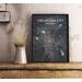 Williston Forge 'Oklahoma City Map' Graphic Art Print Poster in Paper in Black | 20 H x 16 W x 0.05 D in | Wayfair WLFR5202 43629405