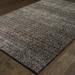 Gray 39.37 x 0.55 in Indoor Area Rug - Winston Porter Bobby Geometric Black/Area Rug | 39.37 W x 0.55 D in | Wayfair WNPR6103 40926941