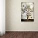 Winston Porter 'Cottonwood Tree Part 02' Graphic Art Print on Wrapped Canvas Metal in Brown/Gray/Green | 32 H x 22 W x 2 D in | Wayfair