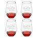 Susquehanna Glass Soul Sister 19 oz. Stemless Wine Glass Glass | 5.25 H x 3.5 W in | Wayfair WAY-2944-2566-4