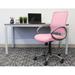 Wrought Studio™ Tenafly Mesh Task Chair Upholstered/Mesh, Metal in Pink/Brown | 39 H x 25 W x 25 D in | Wayfair VKGL1650 25982653