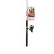 SHAKESPEARE Men's Catch More Fish Telescopic Spin Rod and Reel Combo 20 60gm, Grey/Green, 8 ft UK