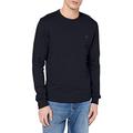 Farah Vintage Men's Tim Sweatshirt, Blue (True Navy Marl), Medium