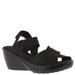 Bernie Mev Fresh Buttercup - Womens Euro 40 US 9.5 - 10 Black Sandal Medium