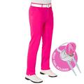 Royal And Awesome Men Golf Pants - Pink Ticket, 36 x 32-Inch/91 x 81 cm