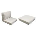 TK Classics Miami 10 Piece Outdoor Cushion Set Acrylic in Gray | 6 H in | Wayfair CUSHIONS-MIAMI-07B