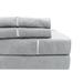 Joss & Main Briar Ladder Hem Sheet Set Linen in Gray | King | Wayfair B768618FBDD849C782B2727796BF30CA