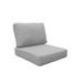 TK Classics Miami 10 Piece Outdoor Lounge Chair Cushion Set Acrylic in Gray | 6 H in | Wayfair CUSHIONS-MIAMI-06E-CILANTRO