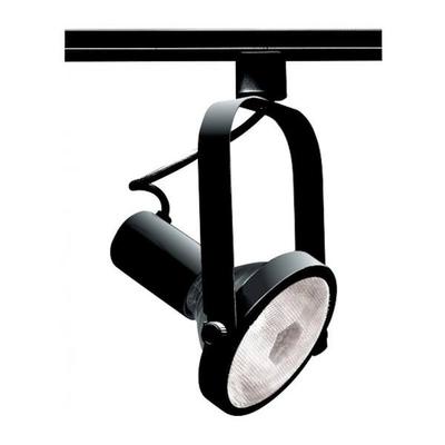 Nuvo Lighting 40223 - 1 Light Black Gimbal Ring Track Lighting Head (1 Light - PAR30 - Track Head - Gimbal Ring)